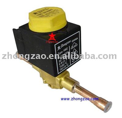 Refrigeration solenoid valve