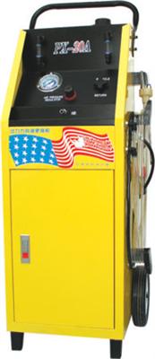 Power steering fluid exchanger