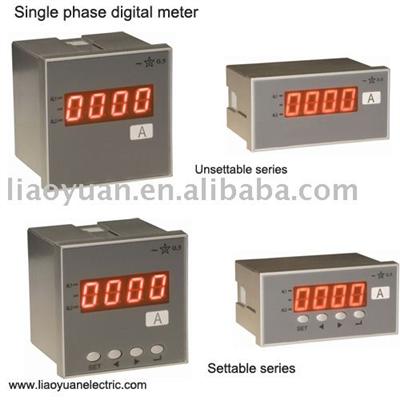 Single phase meter/Volt meter/Current meter