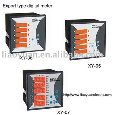 Export meter/ Rectangular digital meter/analyzer