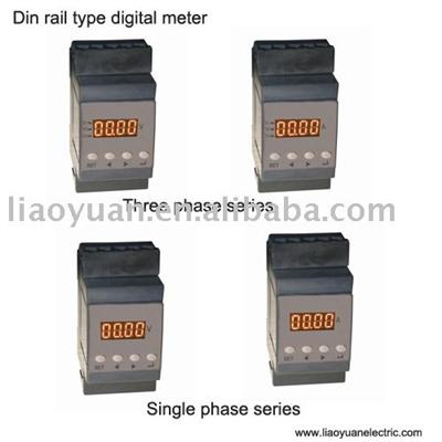 Digital panel meter/electronic meter/din type meter