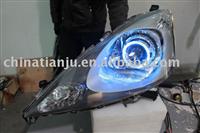 Angel eyes headlight for Honda Fit