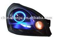 Angel eyes headlight for Hyundai Tucson