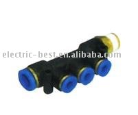 Ypkd Pneumatic Connector( Pneumatic Parts, Quick Connector, Quick Joint, Pipe Connector, ) Ypkd Triple 5-way Srew Thread