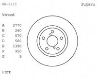 3172 brake disc