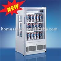 109L Mini Display Beverage Showcase with two glass doors openable from front and back