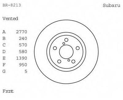 3172 brake disc