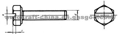 Hexagon Bolts with Slot on Head -product a and B  ADK6023