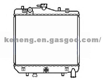 Brazed Aluminum Auto Radiator B10215200
