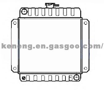 Brazed Aluminum Auto Radiator for 1109964