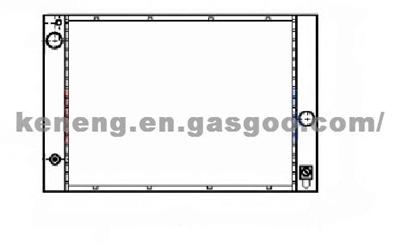 Brazed Aluminum Auto Radiator for 17117507972