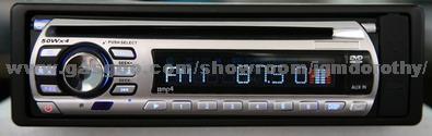 Car CD DVD Player with USB SD Port AMFM Radio Time clock