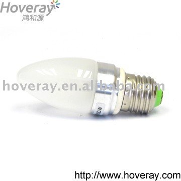 High Power LED E27 3W Candle Bulb Light