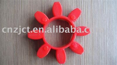 Plum cushion-type flexible coupling