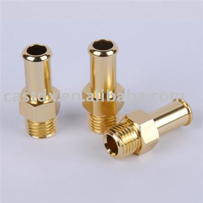 high quality precision machining brass connector