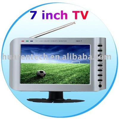 7 inch portable car tv
