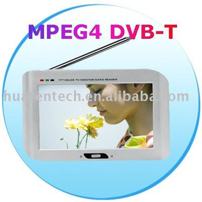 7 inch portable lcd television