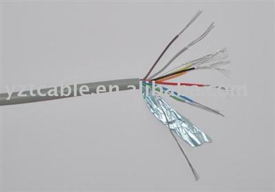 7/ 0. 2, 6x0. 22mm2, Cu, Tinned Cca Shield Security Alarm Cable and Wire