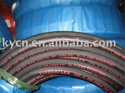 Rubber Hydraulic Hose Din En 853 1st/ Sae 100 R1a