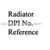 Radiator DPI No. Reference 1