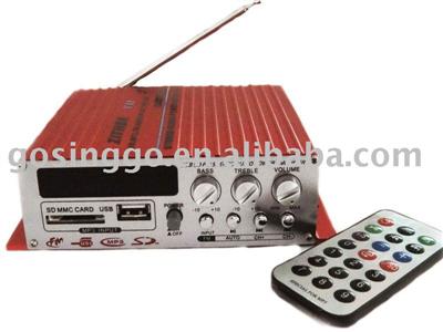 Car Amplifier with Digital Tube