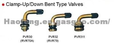 Clamp up Down Bent Type Valves