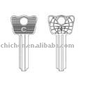 Key Blank for Door Material: Brass/ Nickel Silver