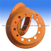 Steel Forklift wheel rims 5.00-10, 5.00-12, 6.50-10