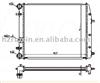 Volkswagen-polo(01)1. 2i Aluminum Brazed Auto Radiator