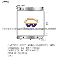 Radiator 6015006803 for Benz