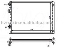 VOLKSWAGEN-LUPO(98) 1.4FSI Aluminum Brazed Auto Radiator