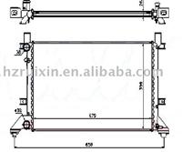 Volkswagen-lt(96) 2. 3i Aluminum Brazed Auto Radiator