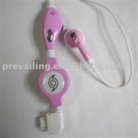 retractable earphone