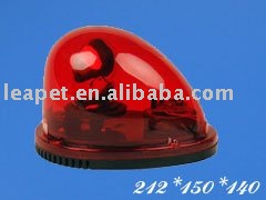 LTD-1201J Red color rotary warning light with buzzer