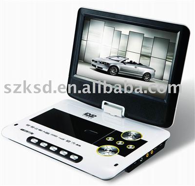 9inch Portable Dvd Player Supports Mpeg4 File