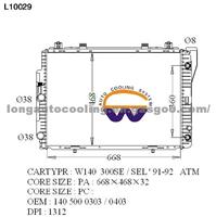 Radiator 140 500 0303 0403 for Benz 668*468*32