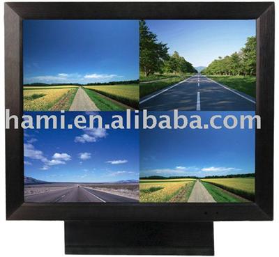 Metal Lcd Monitor for Cctv System, 12. 1, 15, 17, 19-inch Available