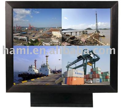 Metal Lcd Monitor for Cctv System, 12. 1, 15, 17, 19-inch Available