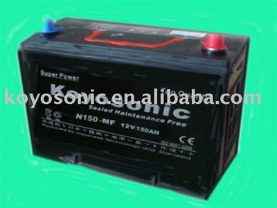 High Quality Maintenance Free Battery for Car-12V150AH-N150-MF