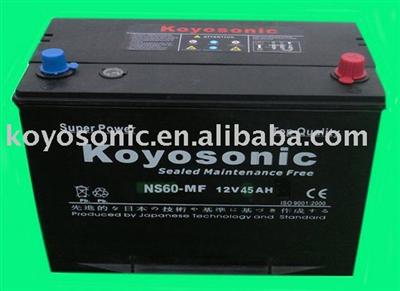 High Quality Maintenance Free Car Battery-12V45AH-NS60MF