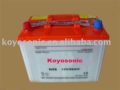 Dry Charge Acid Cell/Auto Battery -12V50AH