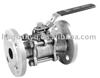 3PC Flanged Ball Valve