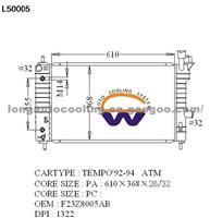 Radiator F23Z8005AB for FORD  610*368*26/32