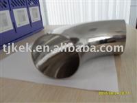 stainless polish pipe elbow