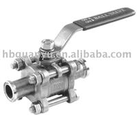 3-PC Clamp End Ball Valve