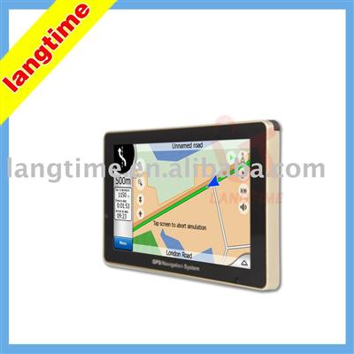 5 Inch Car Gps with Touch Screen, Bluetooth, And Av in