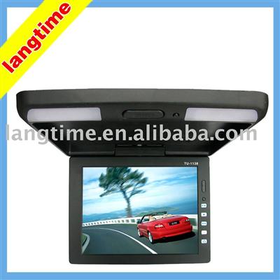 11.3 inch car roof mount/flip down lcd monitor