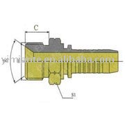 BSP male 60 degree cone seat hose fitting ISO9001:2000