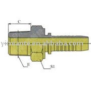 BSPT male tapered hose fitting