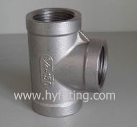 Equal Tee stainless steel pipe fitting